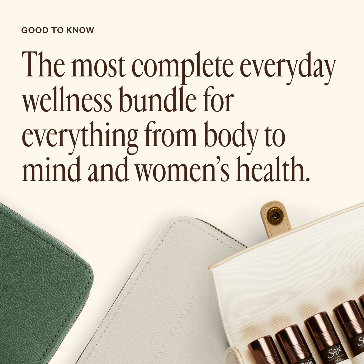 Pocket Farmacy Trio: Physical, Mindful, & Women's Edition
