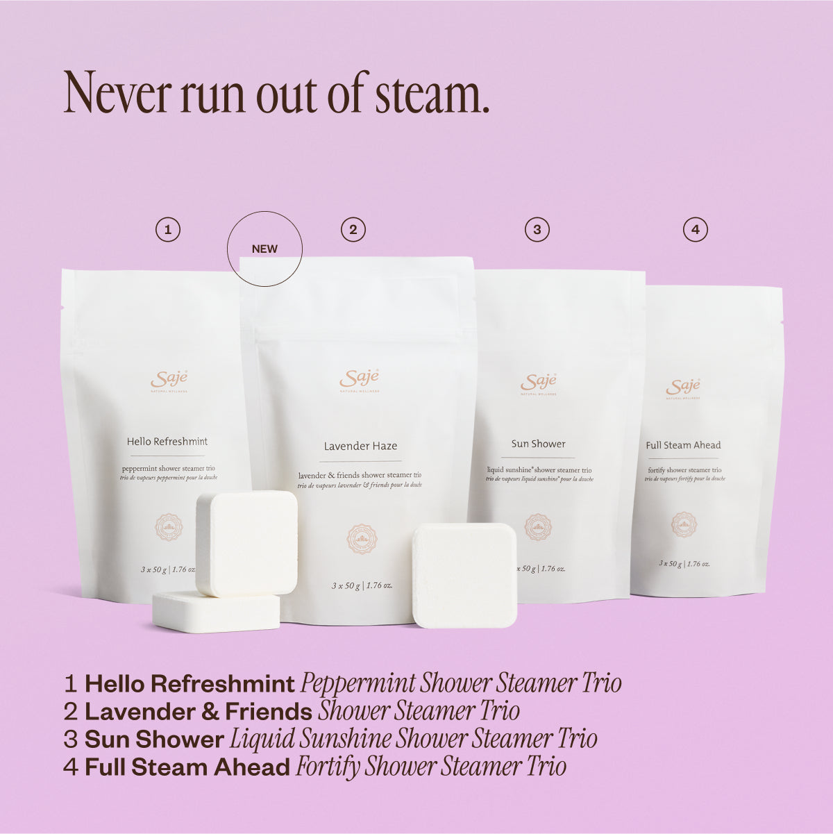 The Ultimate Shower Steamers Collection